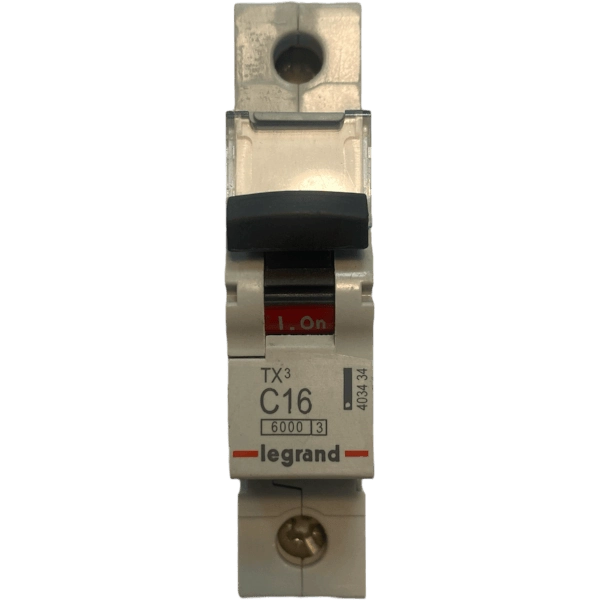 LEGRAND WYŁĄCZNIK NADPRĄDOWY S 301 C 16 1P 16A 6 kA (605610)